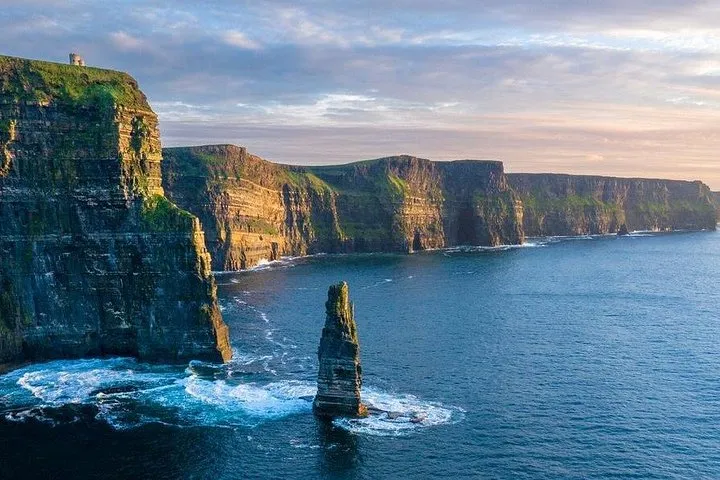 Train and coach via Limerick on a day trip from Dublin to the Cliffs of Moher, County Clare, Ireland